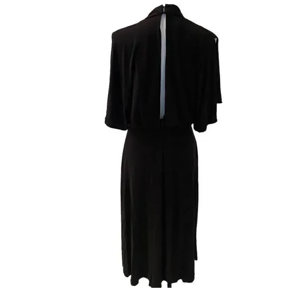 Trina Turk Black Maxi Dress Size US 6 - Picture 3 of 9